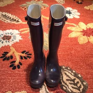 Purple Hunter Boots